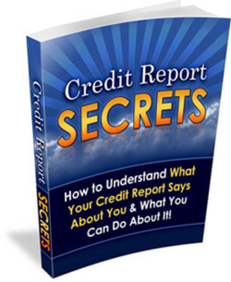 Product picture Credit Report Secrets